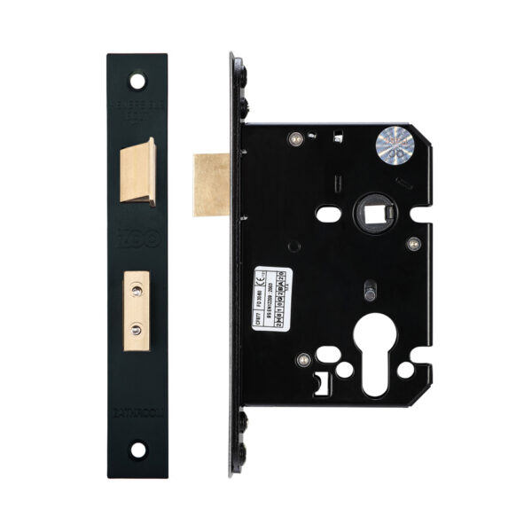 Zoo Euro Sash Lock - Black - ESL2