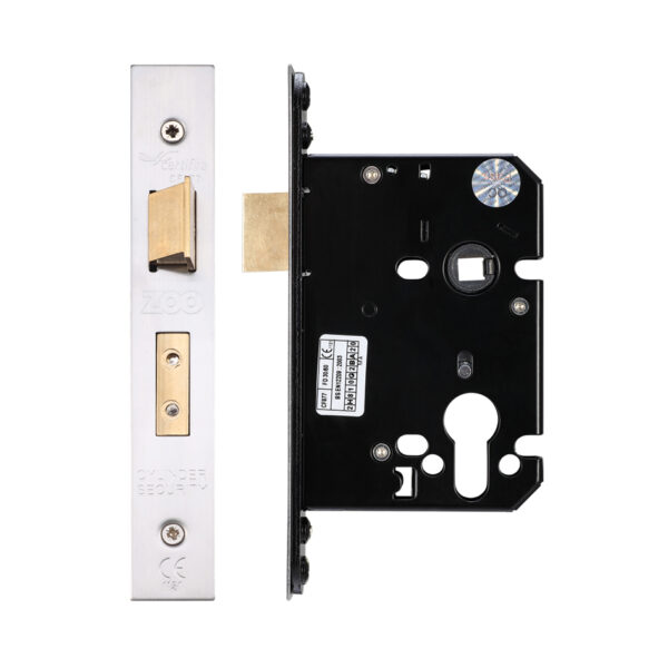 Zoo Euro Sash Lock - Satin - ESL4