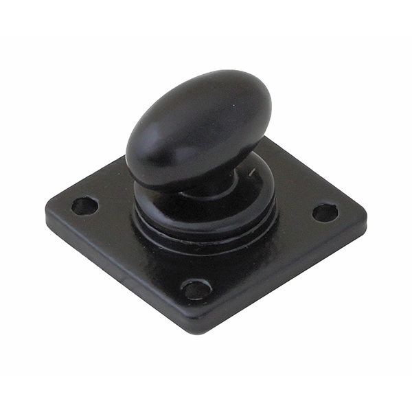 Square Turn and Release Thumbturn Set - Black - FB103