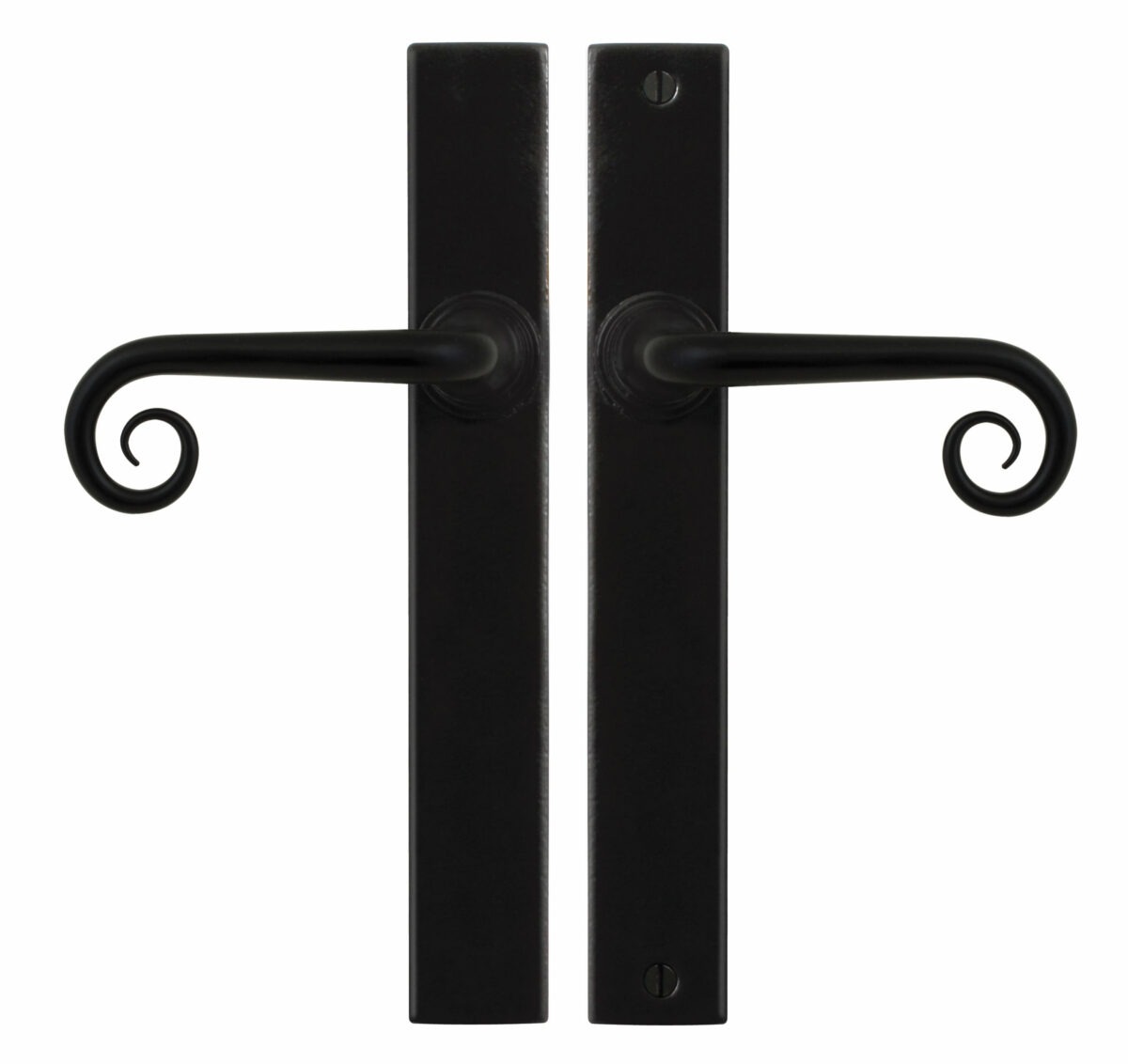 FB1075LH Curl black door handle