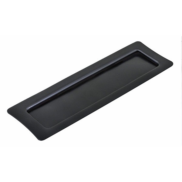 Flat Black Letter Plate FB1085