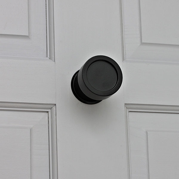 External store door knobs