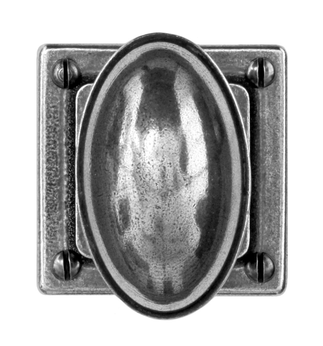 Lincoln Door Knob on Square Rose