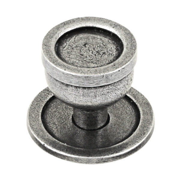 Quebec Pewter Cupboard Knob FD661