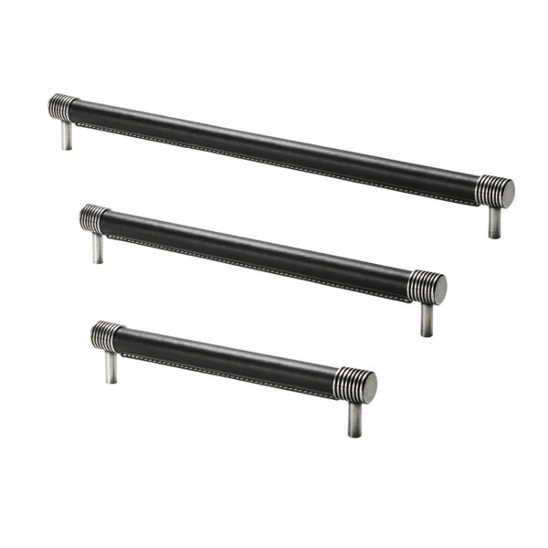 Jarrow Leather Bar Handle collection - black
