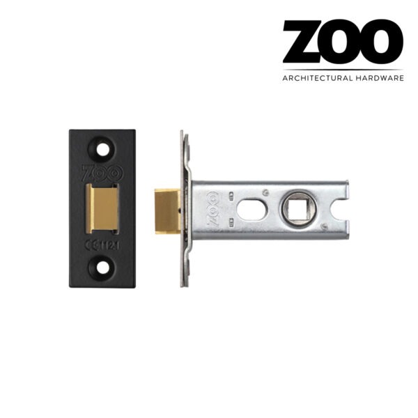 Zoo Tubular Latch - Black - TL1