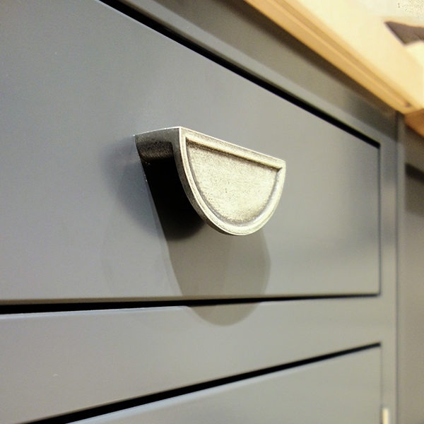 Taunton Cup Handle on kitchen drawer FD501