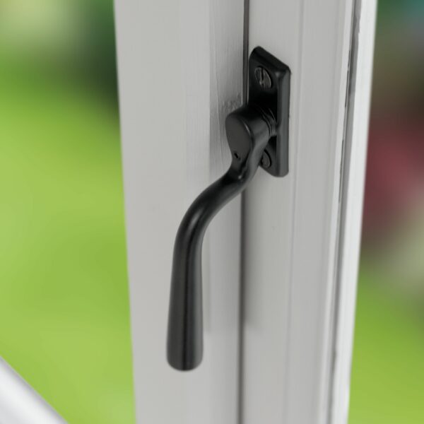 Flat Black Window Hardware